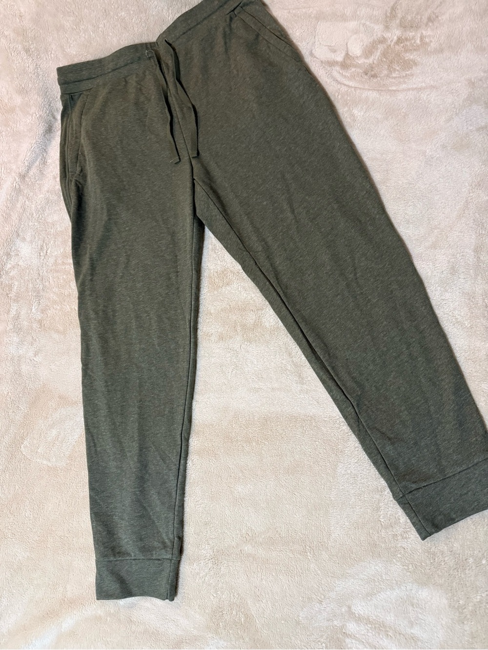 32 Degrees Heat Men’s Large Olive Green Jogger Sweatpants Drawstring
